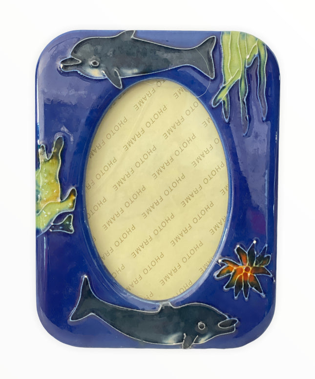 Ramă foto ceramică 18 x 13 cm Drept A