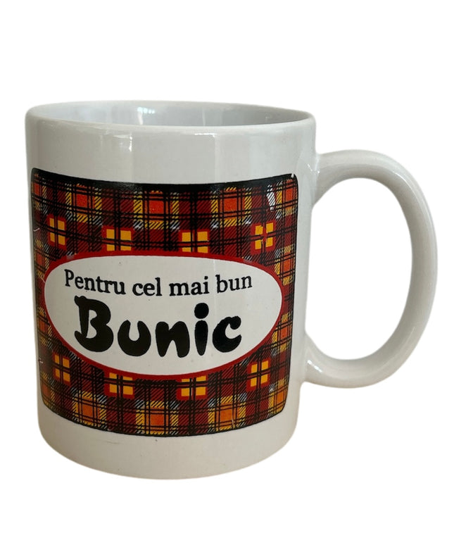 Cană cu mesaj pentru Bunic