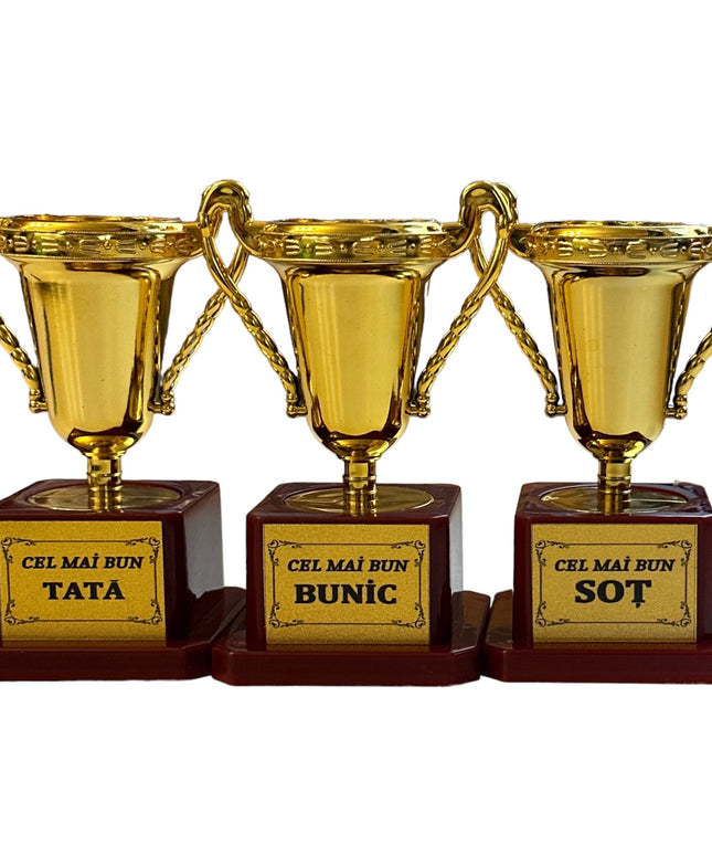 Cupă plastic cu mesaj B  12cm