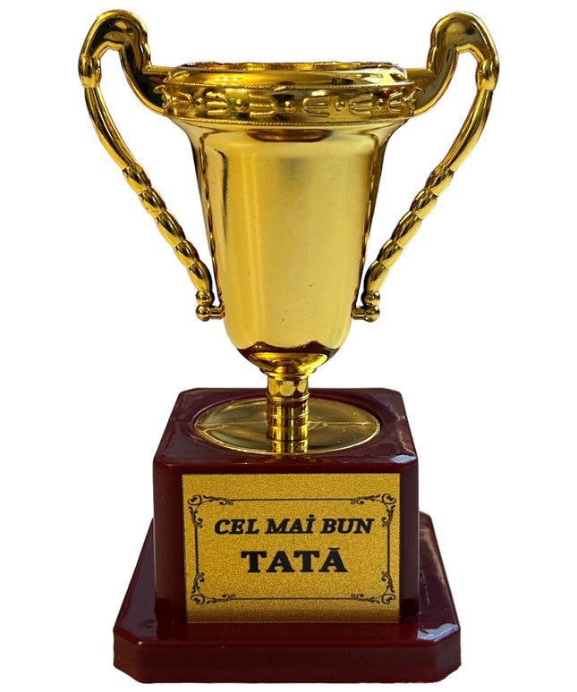Cupă plastic cu mesaj B  12cm