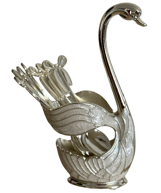 Suport Lebădă cu 6 lingurițe 15cm