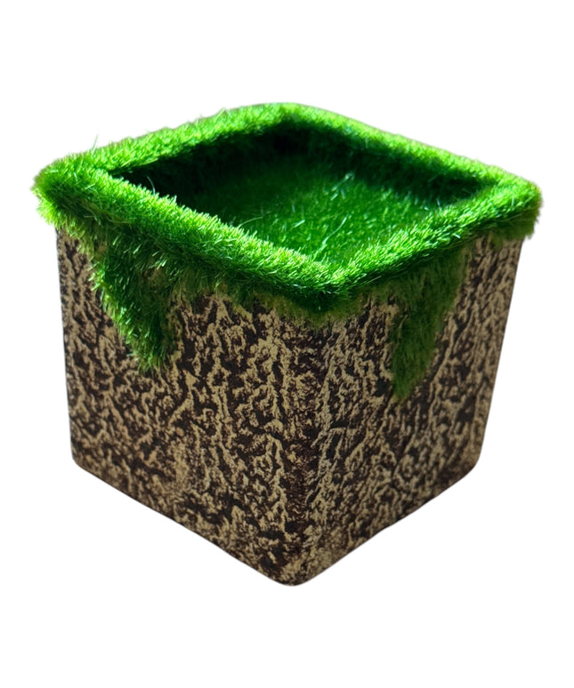 Ghiveci plin pentru aranjamente model Piatră 7x7cm