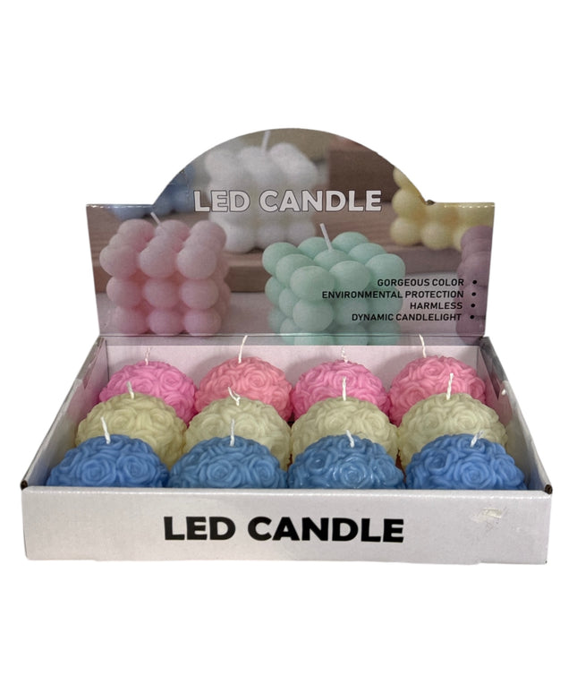 Lumânare LED Magic Rose 12set 5cm 1213-11