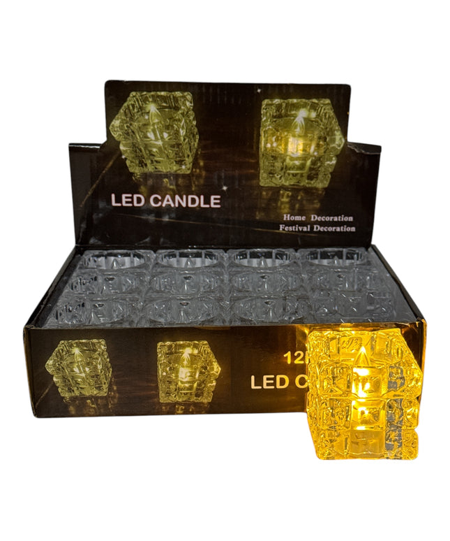 Lumânare LED Magic Cube 12set 5cm 1213-14