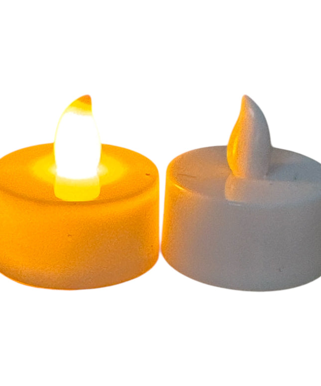 Lumânare LED Pastilă 24/set 4x4cm 1213-3