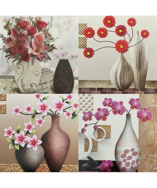 Tablou cu flori  24 x 24cm