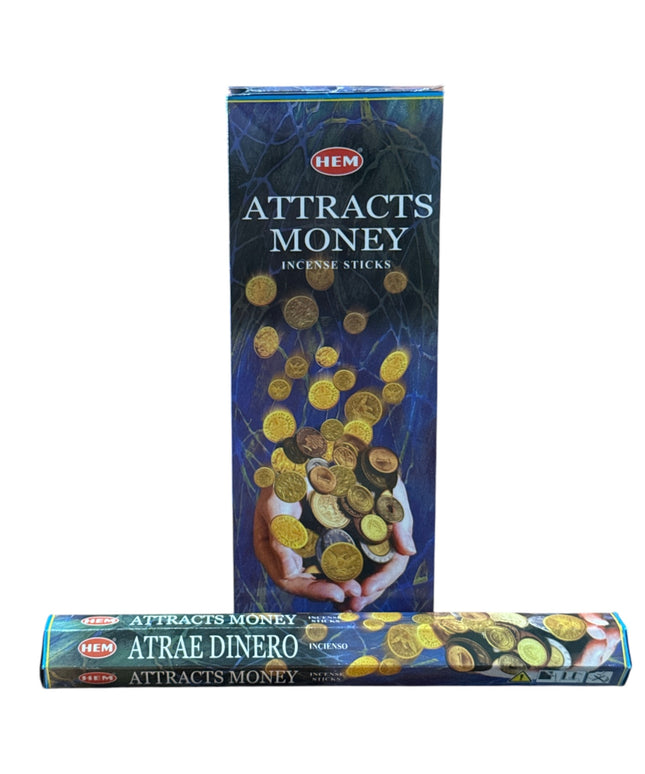 Bețișoare parfumate HEM 6/set ATTRACTS MONEY