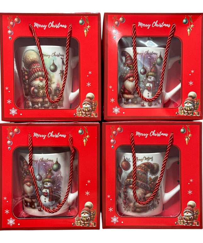 Set cadou cană Crăciun 500ml cu linguriță metal PV14B