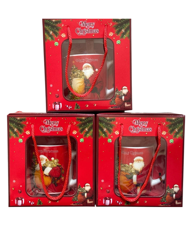 Set cadou cană cu linguriță Crăciun ZH276