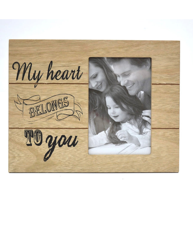 Tablou rama foto MY HEART 25cm