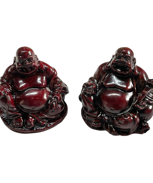Buddha vesel rășină  2/set