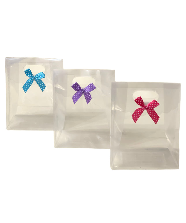 Pungă cadou plastic 12/set. 16cm