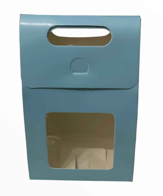 Pungă cadou cu fereastră 12/set  15cm