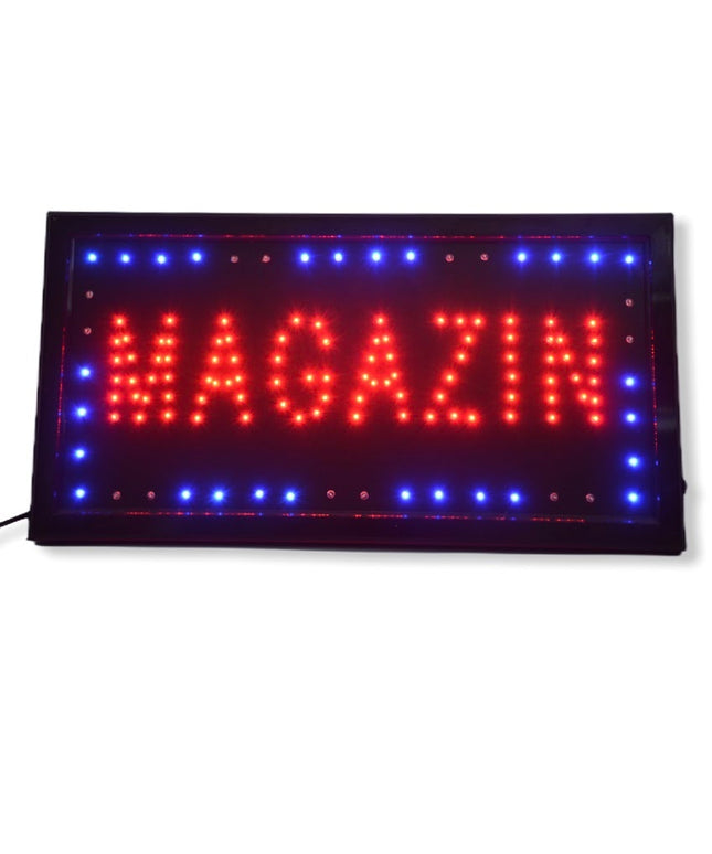 Tablou luminos reclamă MAGAZIN
