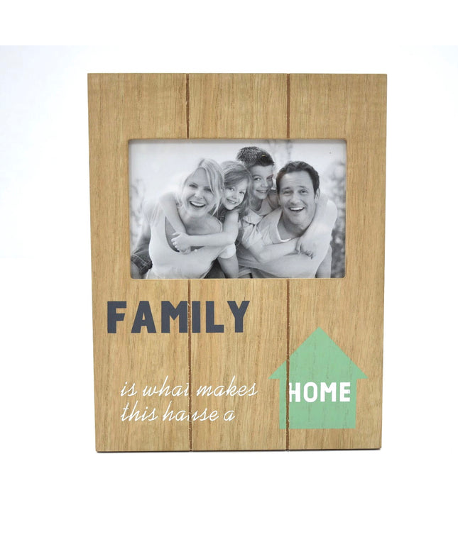 Tablou rama foto FAMILY HOME 25cm