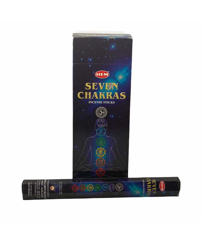 Bețișoare parfumate HEM - SEVEN CHAKRAS