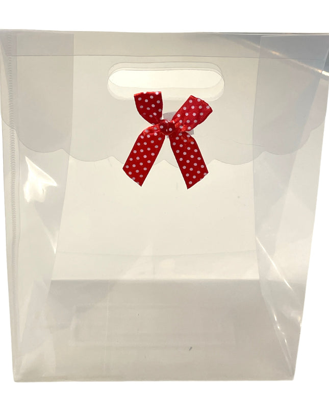 Pungă cadou plastic 12/set. 16cm