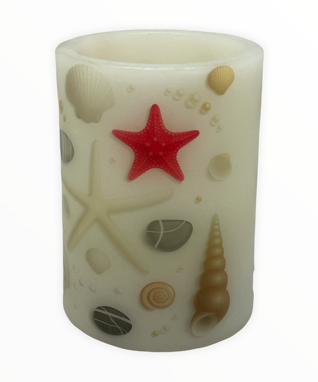 Lumânare Stea decorativă cu baterii 10cm