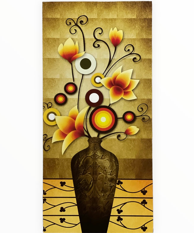 Tablou cu flori 50 x 24cm