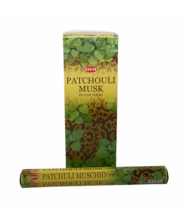 Bețișoare parfumate HEM - PATCHOULI MUSK
