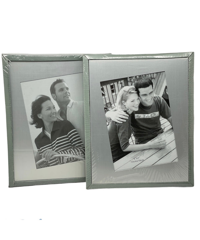 Ramă foto plastic Inox 2/set 23cm