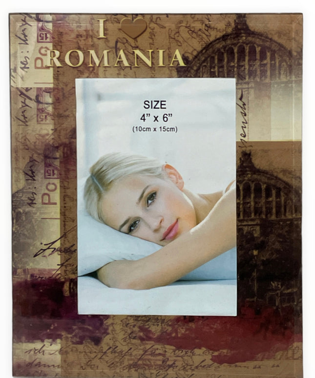 Ramă foto Love România 23cm