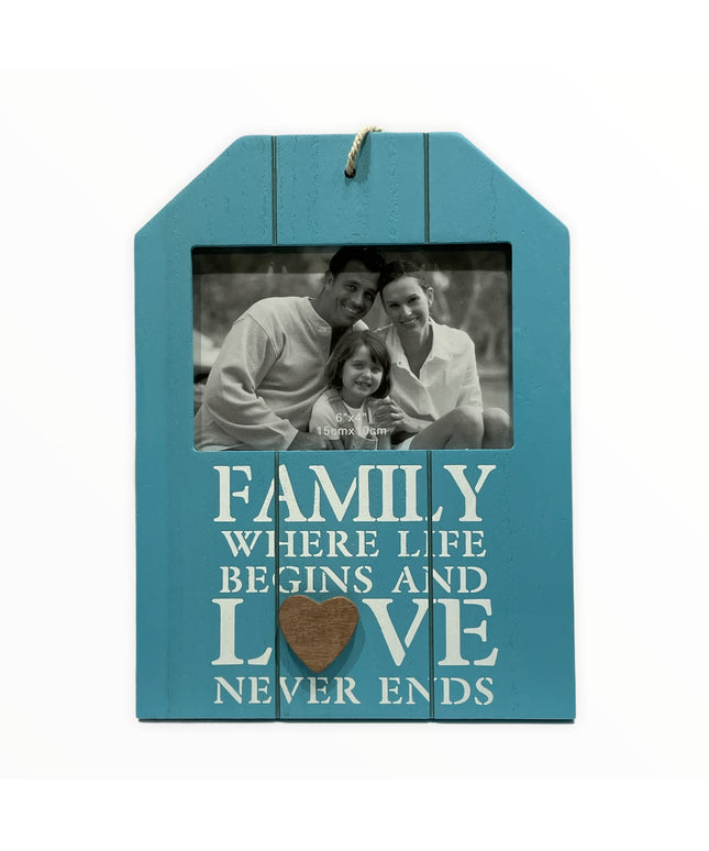 Tablou rama foto Family 25cm