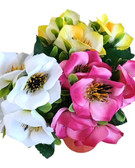 Buchet ornamental Flori artificiale 23cm 715-3