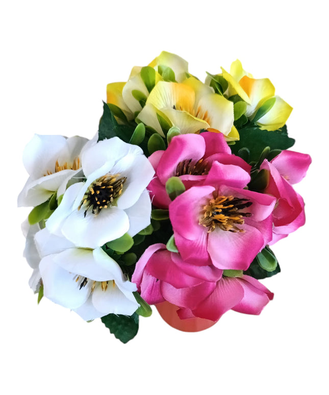 Buchet ornamental Flori artificiale 23cm 715-3