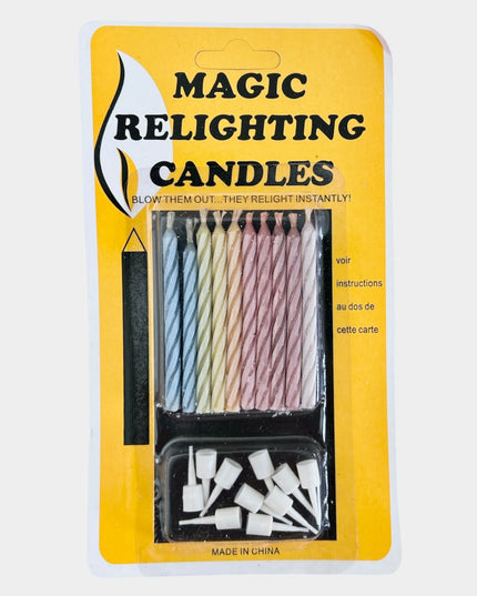 Lumânări magice care se reaprind – Magic Relighting Candles