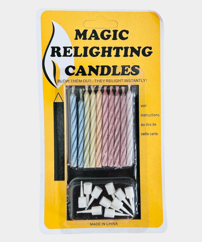 Lumânări magice care se reaprind – Magic Relighting Candles