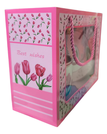 Set cadou ceașcă și farfurie cu linguriță HM171