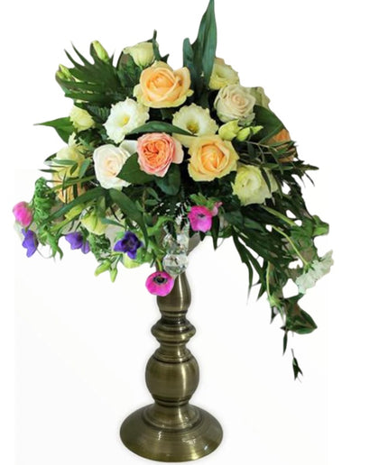 Suport flori metalic VINTAGE 24cm