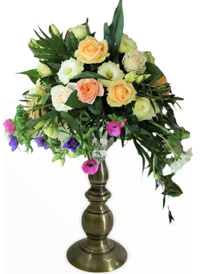 Suport flori metalic VINTAGE 24cm