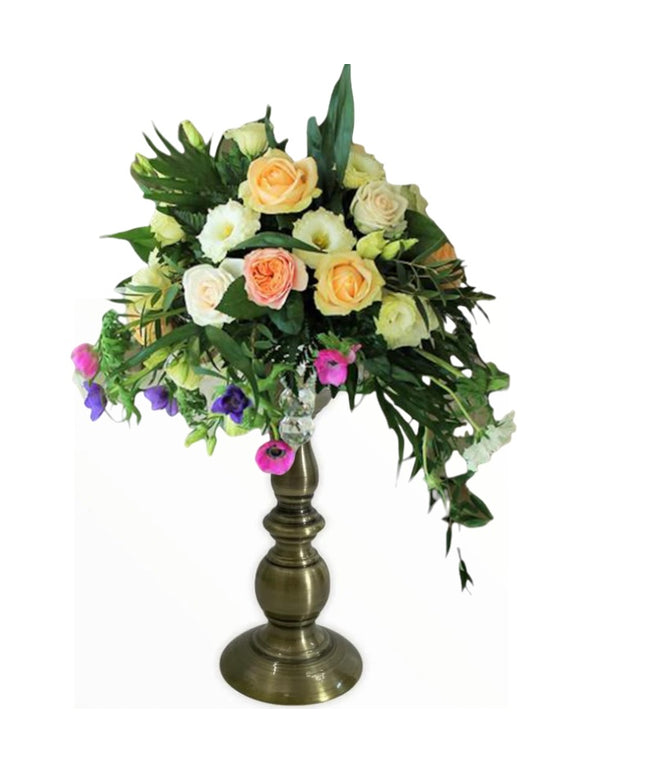 Suport flori metalic VINTAGE 24cm