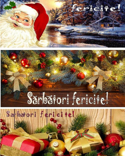 Halbă-termos “Sărbători fericite !“ 400ml