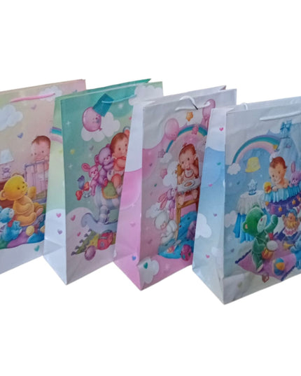 Pungă cadou model Baby 12/set 44x32cm