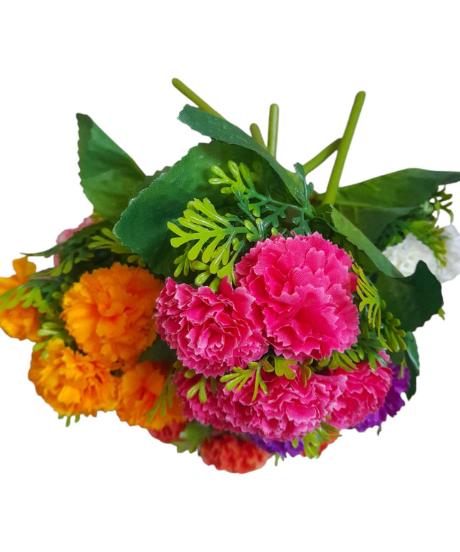 Buchet ornamental Garofițe 20cm w013616-8