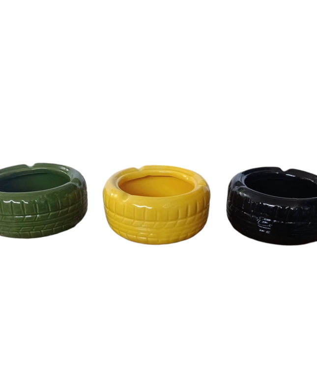 Scrumieră Ceramică Anvelopă 11x5cm