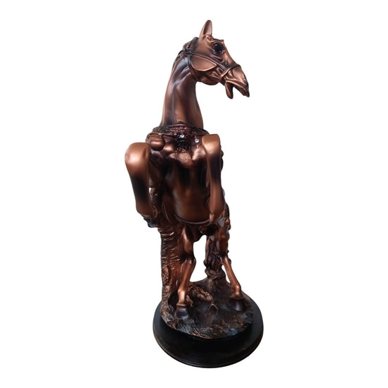 Statuetă Cal Cabrat Decorat  54cm