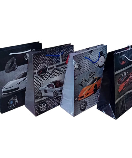 Pungă cadou Mașini 12/set 31x26cm