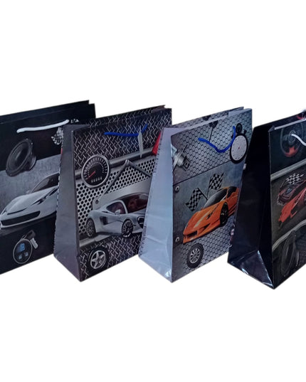 Pungă cadou Mașini 12/set 31x26cm