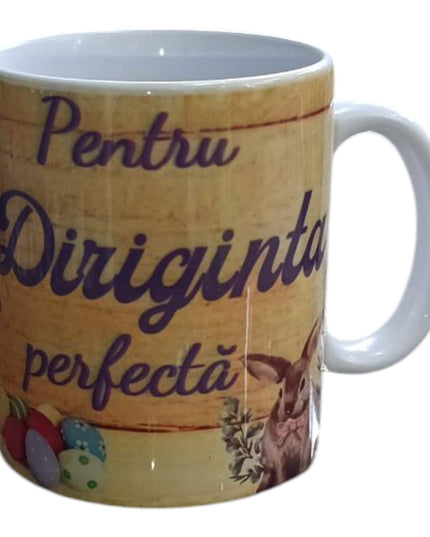 Cană Paște cu mesaj pentru Femei 330ml