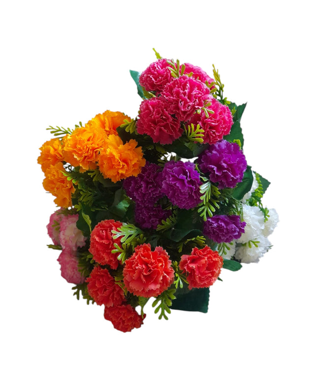 Buchet ornamental Garofițe 20cm w013616-8