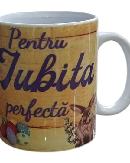 Cană Paște cu mesaj pentru Femei 330ml