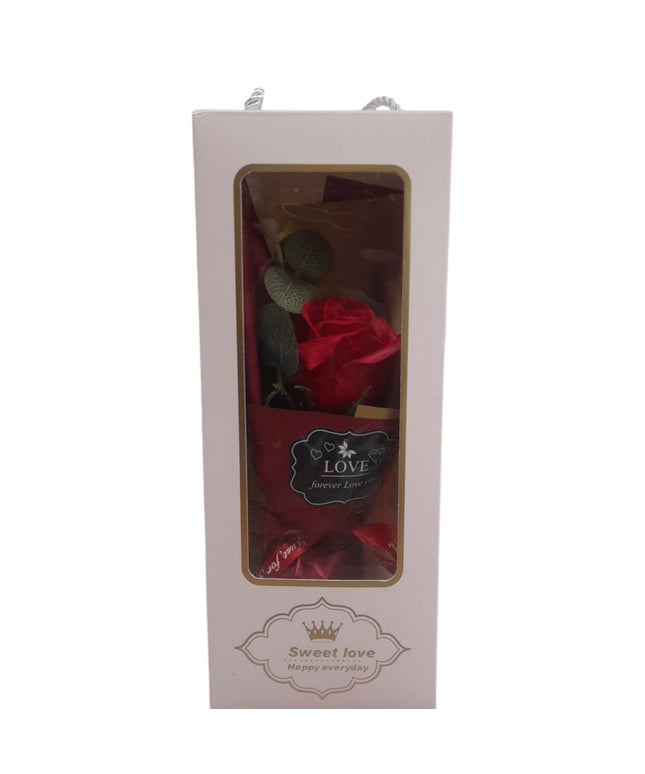 Buchet decorativ Trandafiri de săpun în pungă cadou 804-8