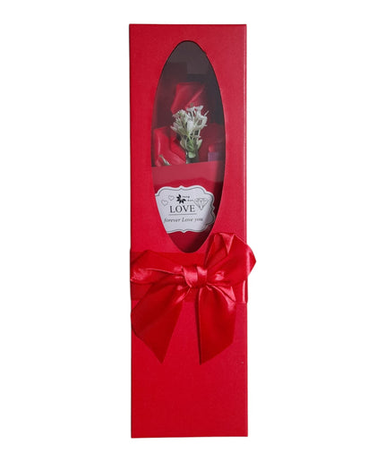 Buchet ornamental Trandafiri în cutie cadou 804-10