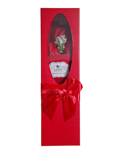 Buchet ornamental Trandafiri în cutie cadou 804-10