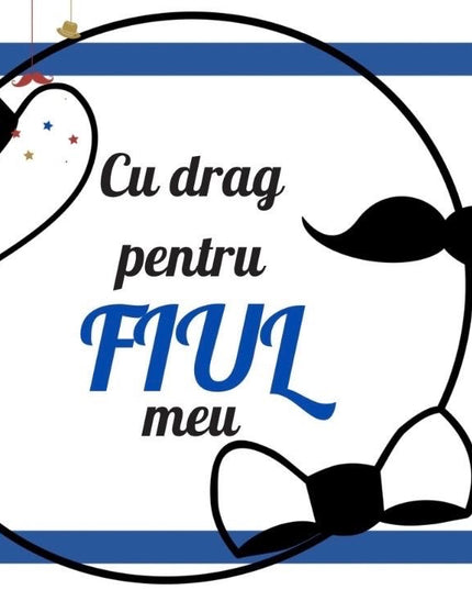 Cană cu mesaj pentru Bărbați 330ml