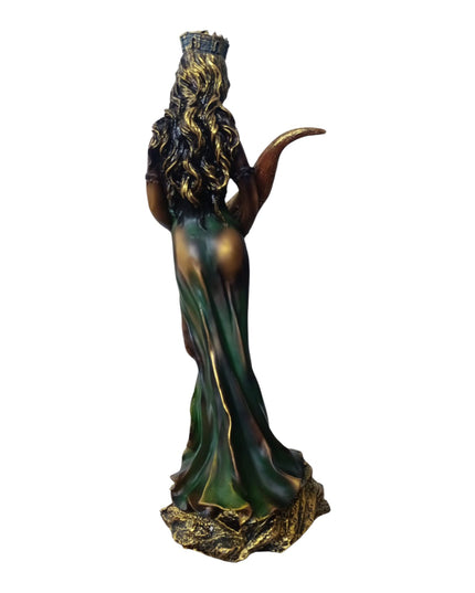 Statuetă Zeița Abundenței cu Cornul Prosperității 63cm